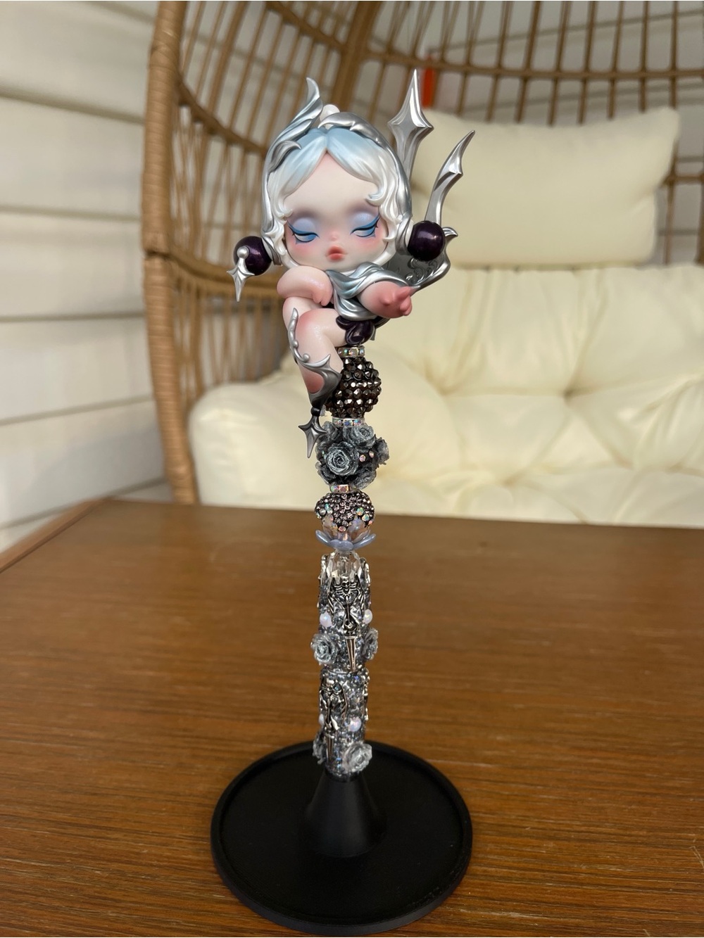 Four Acts - the decay awaited skullpanda beaded pen